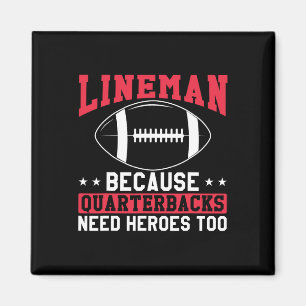 Imã Lineman Porque Quarterbacks Precisam De Heróis Mui
