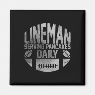 Imã Lineman Servindo Pancakes Diariamente Engraçado Li