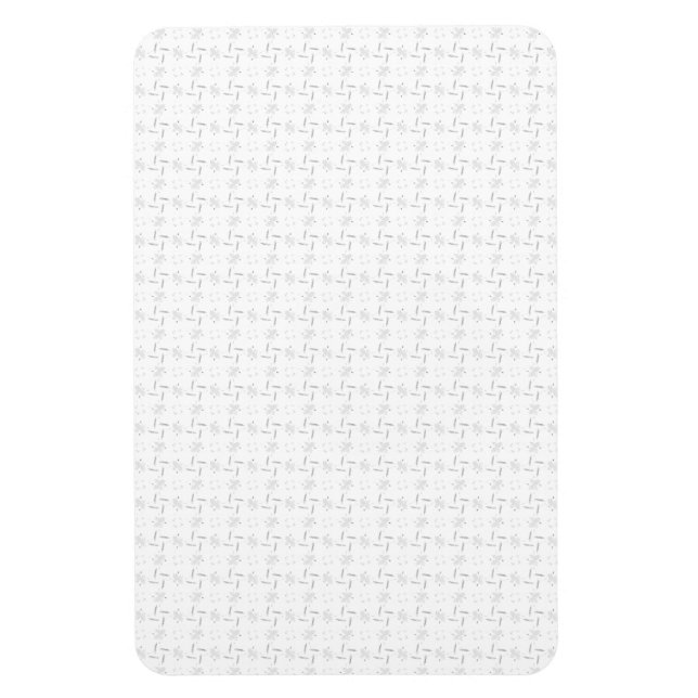 Ímã Língua, Cinza Leve, Geyser (Vertical)