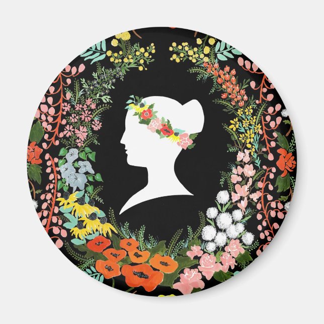 Imã Língua das flores (Frente)