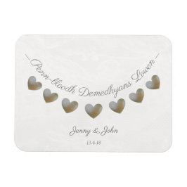 Ímã Língua de aniversário de casamento da Cornega