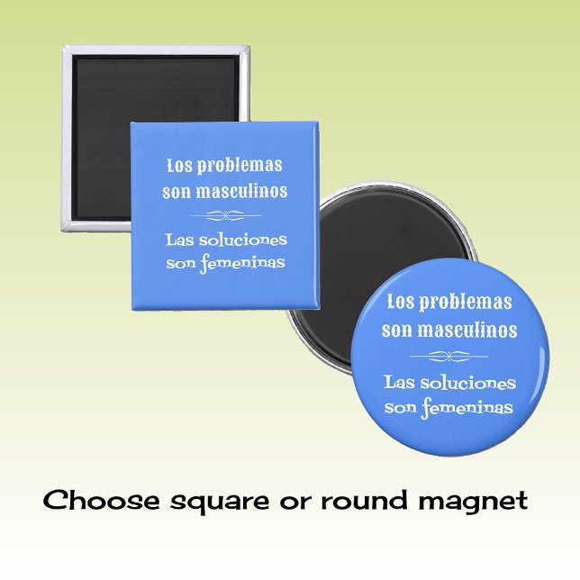 Imã Língua espanhola aprendendo gramática citar o azul (Criador carregado)