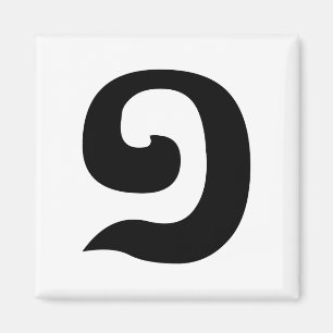 Imã Língua Khmer Cambojana Número 1 / Um / ១ (Muj)