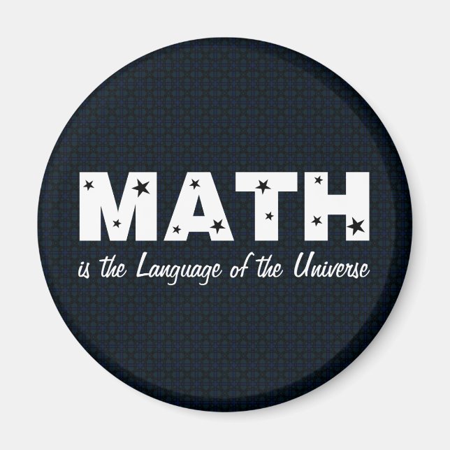 Imã Língua Matemática Do Universo (Frente)