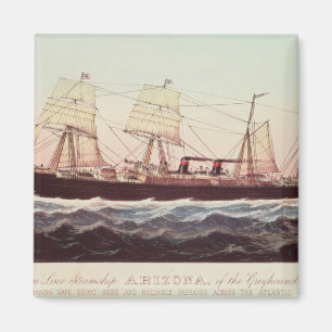 Imã Linha arizona de Guion do navio a vapor