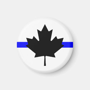 Imã Linha azul fina - Versão do Canadá