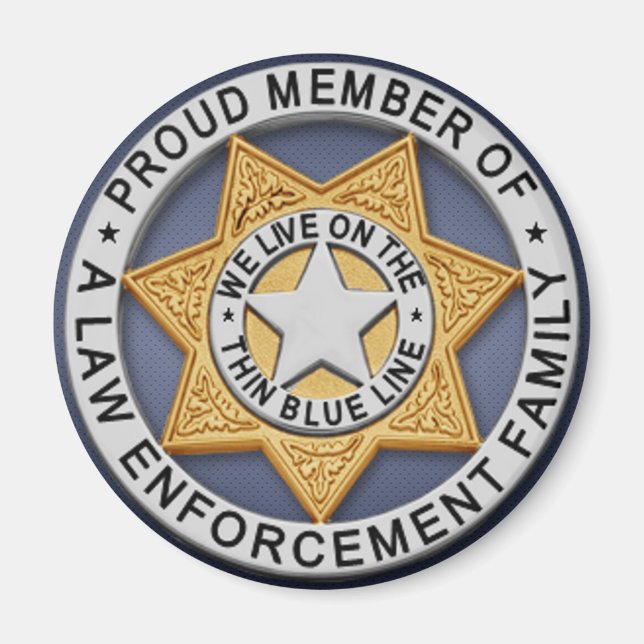 Imã Linha Azul Fino (Frente)