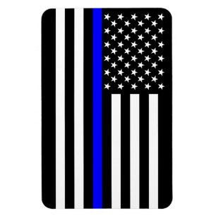 Ímã Linha Azul Fino EUA