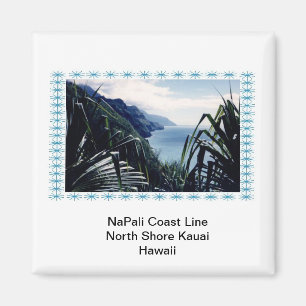 Imã Linha Costeira Magnet-NaPali, Kauai, Havaí
