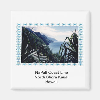 Imã Linha Costeira Magnet-NaPali, Kauai, Havaí