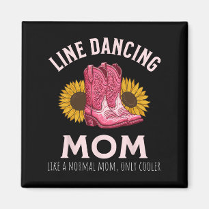 Imã Linha Dançando Mãe Dia de as mães País Ocidental