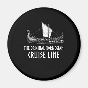 Imã Linha De Cruzeiro De Viagem De Navio Odin E Valhal