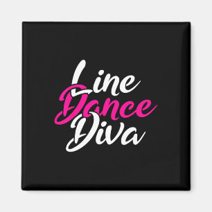 Imã Linha do País Ocidental Dançando Diva Mulheres na