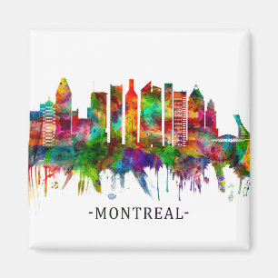 Imã Linha do Skyline do Canadá Montreal