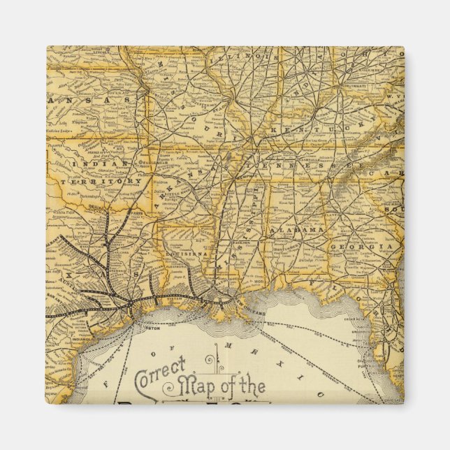 Imã Linha ferroviária, navio a vapor Sociedade do Pací (Frente)