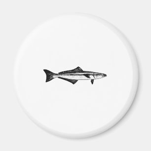 Imã Linha logotipo do Cobia da arte