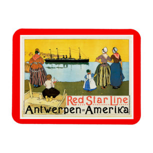 Ímã Linha Red Star ~ Antuérpia-América