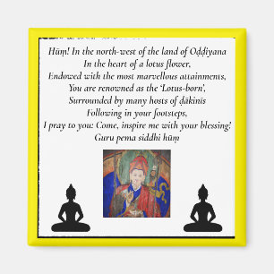 Imã Linha Rinpoche & sete oração /Padmasambhava de