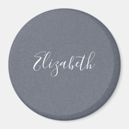 Imã Linhagem de Cinza Azul Personalizada