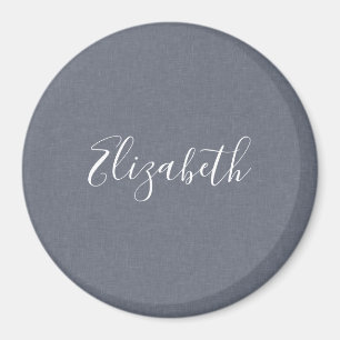 Imã Linhagem de Cinza Azul Personalizada