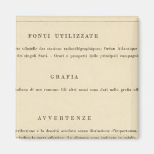 Imã Linhas de Comunicação da Legenda 68