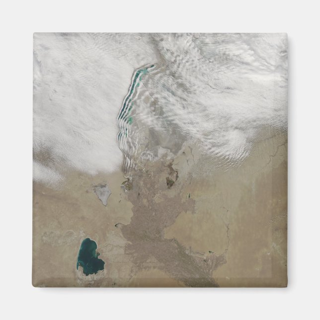 Imã Linhas distintas de nuvens (Frente)