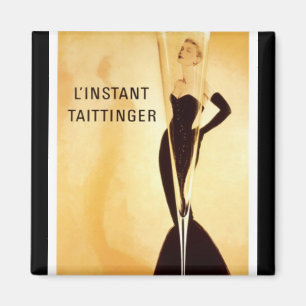Imã L'Instant Taittinger Magnet