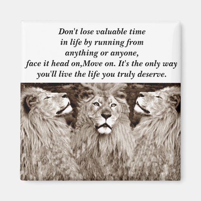 Imã Lion,Courage,Power&Strength_ (Frente)
