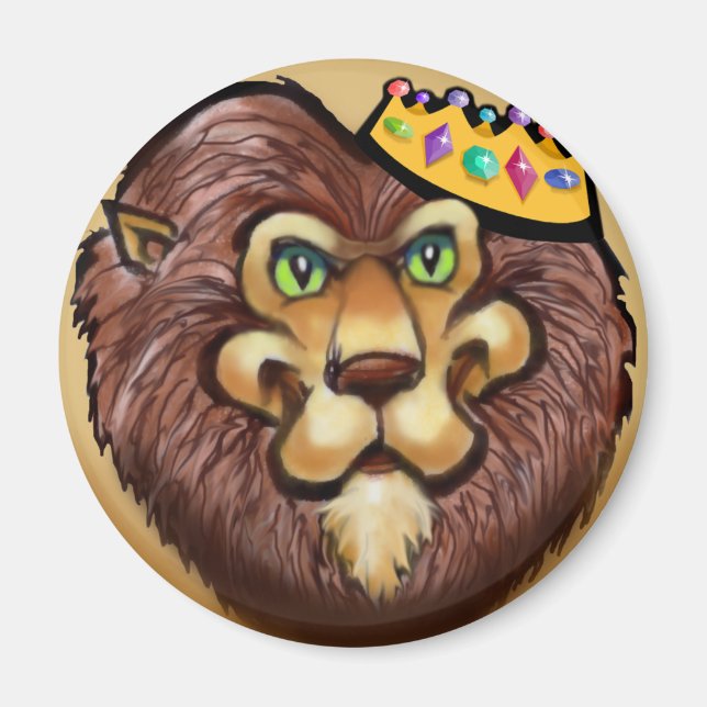 Imã Lion Crown (Frente)