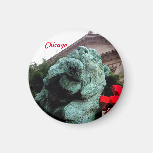 Imã Lion do Sul no Instituto de Arte de Chicago