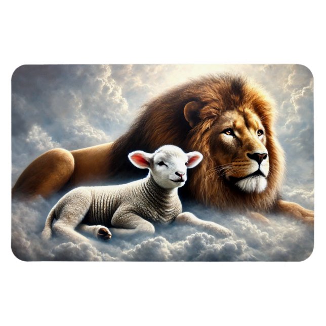 Ímã Lion e Lamb Magnet (Horizontal)