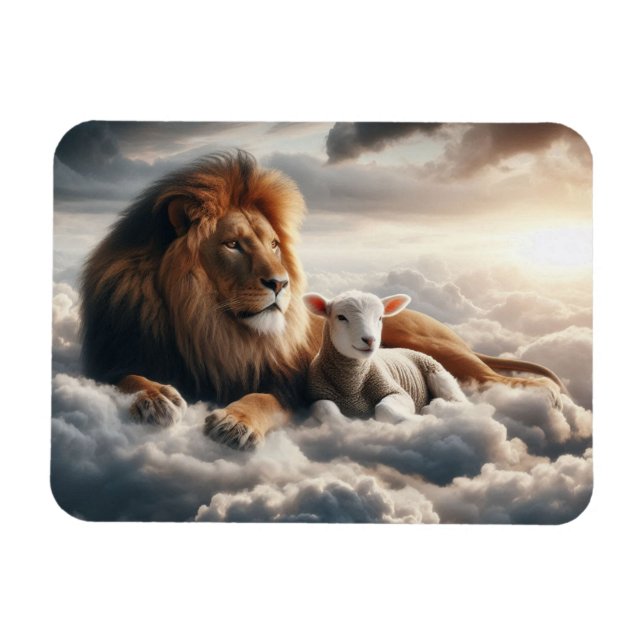 Ímã Lion e Lamb Magnet (Horizontal)