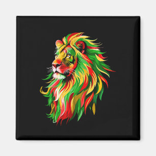 Imã Lion Juneteenésimo Ancestrais Melanin King Black M
