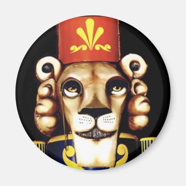 Imã Lion Nutcracker Magnet (Frente)
