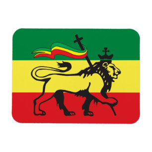 Ímã Lion of Juda - Rastafara Rastafari reggae íman -