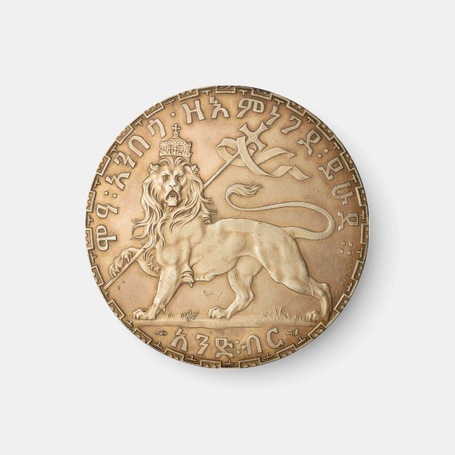 Imã Lion of Judah Rasta Reggae Roots Jah Rastafari  (Frente)