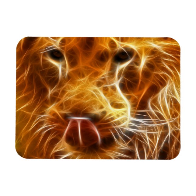 Ímã Lion of Judah - Rastafara reggae Rasta íman - (Horizontal)