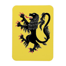 Ímã Lion Rampant Sable