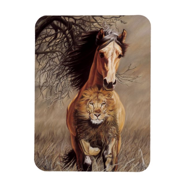 Ímã Lioncoração Magnet (Vertical)