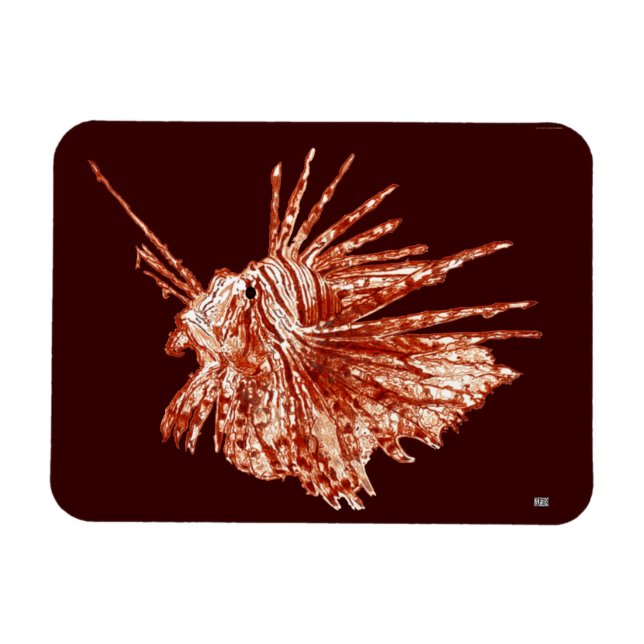Ímã Lionfish (Horizontal)