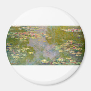 Imã Lírios d'água de Claude Monet