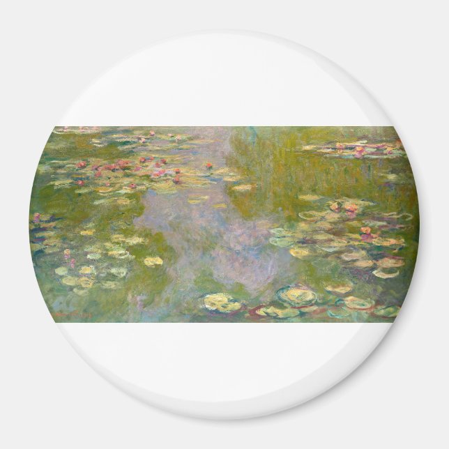 Imã Lírios d'água de Claude Monet (Frente)
