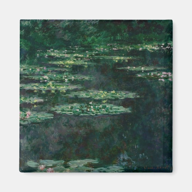 Imã Lírios de água (por Claude Monet) (Frente)