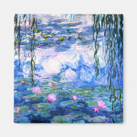 Lírios de Água Rosa Monet