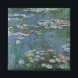 Imã Lírios de Claude Monet, Flores Vintage<br><div class="desc">Lírios (1916), por Claude Monet. Water Lily é uma pintura floral de arte impressionista vintage. Jardim de flores da primavera Monet em Giverny, França. Esta paisagem é uma das muitas variações das pinturas de lírio-d'água que Monet pintou por seu lago. Sobre o artista: Claude Monet (1840-1926) foi o fundador do...</div>