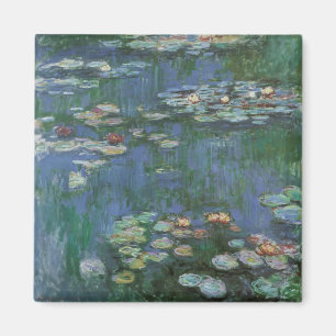 Imã Lírios de Claude Monet, Flores Vintage
