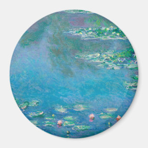 Imã Lírios por Claude Monet Fine Art Painting