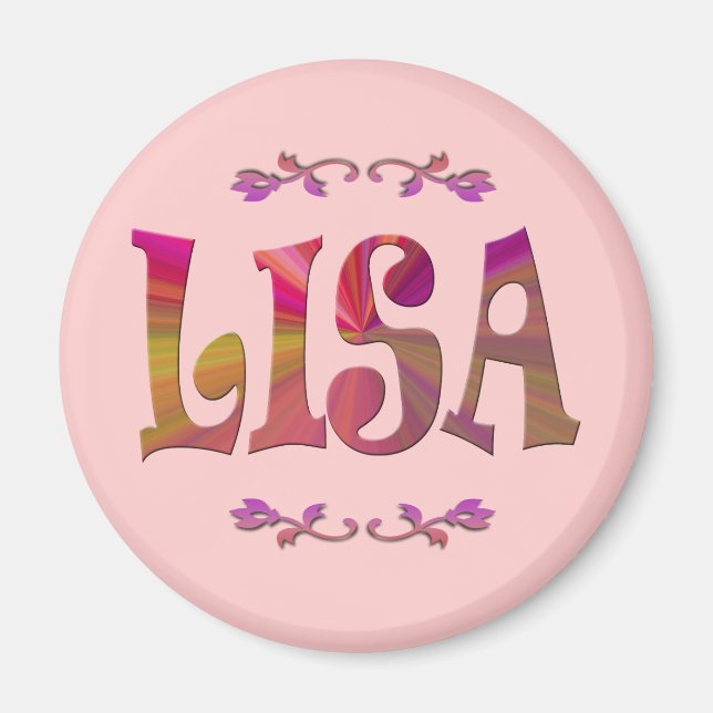 Imã Lisa Magnet (Frente)