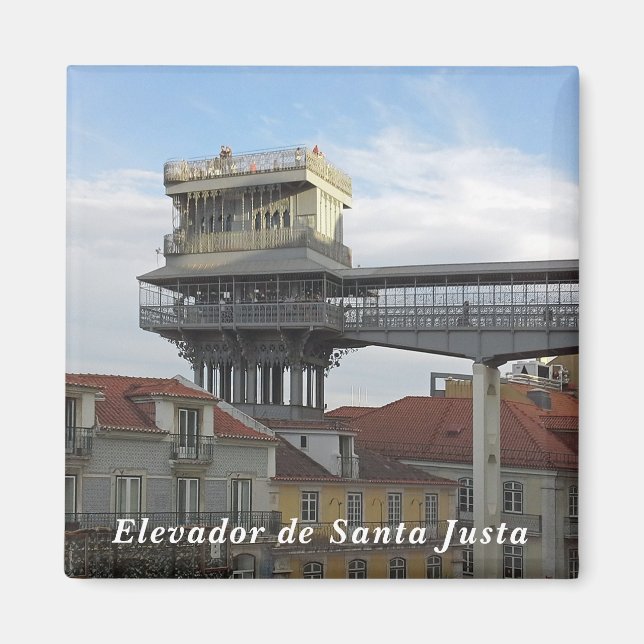 Imã Lisboa. Papais noeis Justa Lift. (Frente)