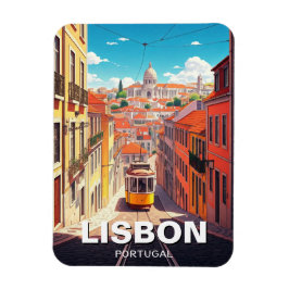 Ímã Lisboa Portugal Viagem Alfama Panteão Nacional